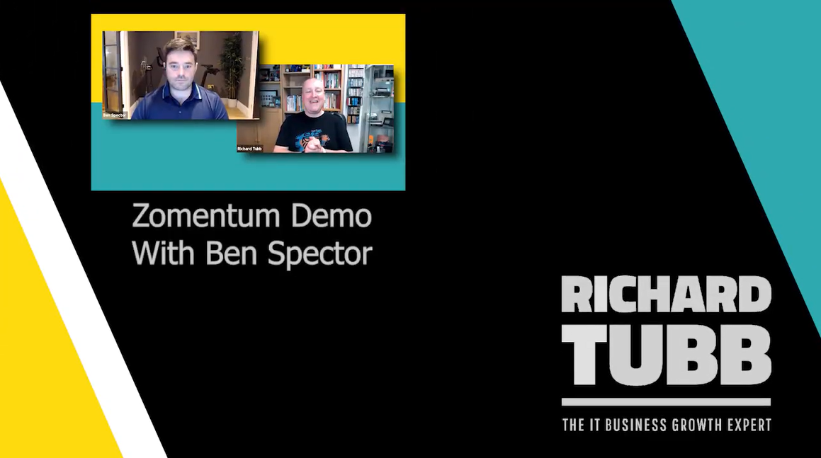 Richard Tubb and Ben Spector demonstrating Zomentum