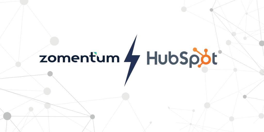 Zomentum x HubSpot Integration Banner